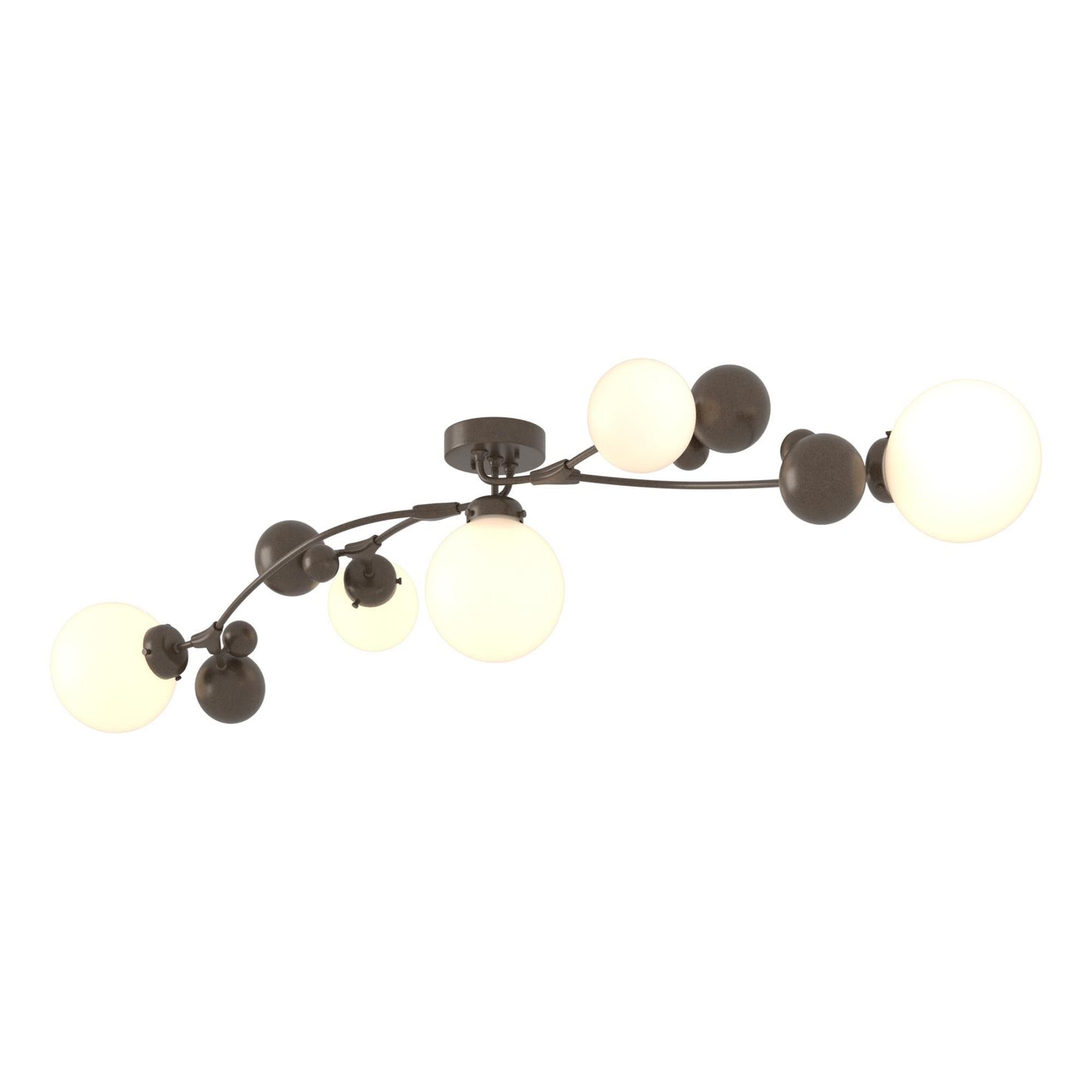 Hubbardton Forge Sprig 61 Inch 5 Light Semi Flush Mount Cp268777