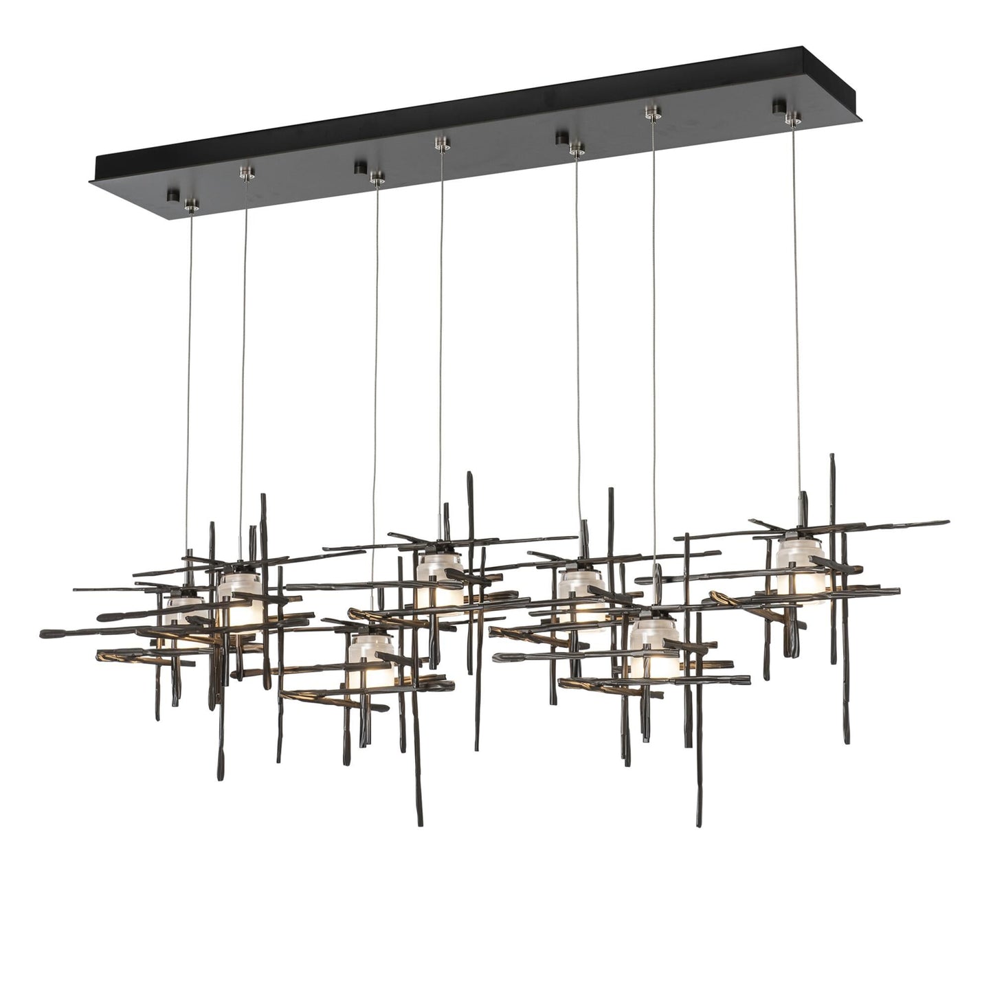 Hubbardton Forge Tura 53 Inch 7 Light Led Linear Suspension Light Cp737755