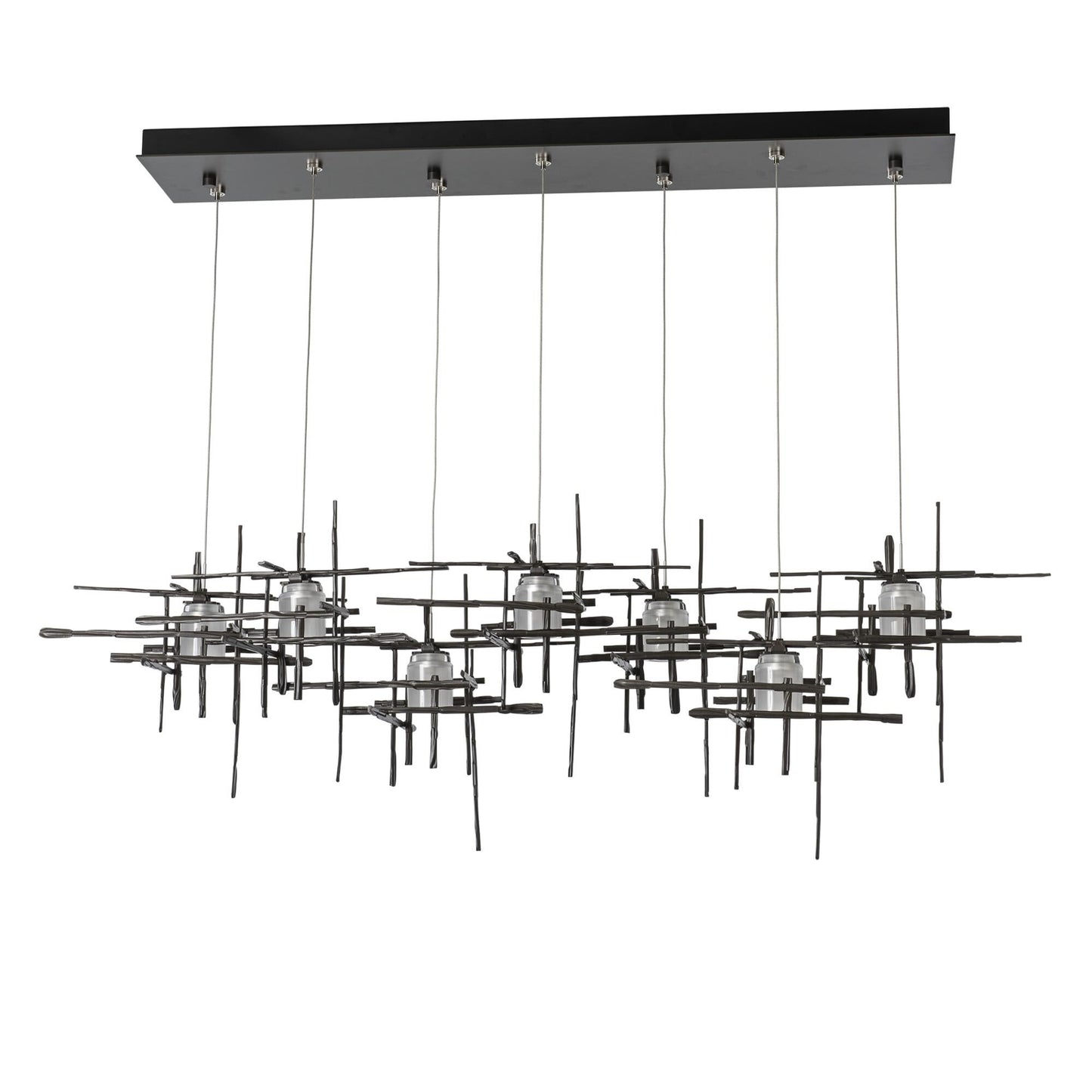 Hubbardton Forge Tura 53 Inch 7 Light Led Linear Suspension Light Cp737755