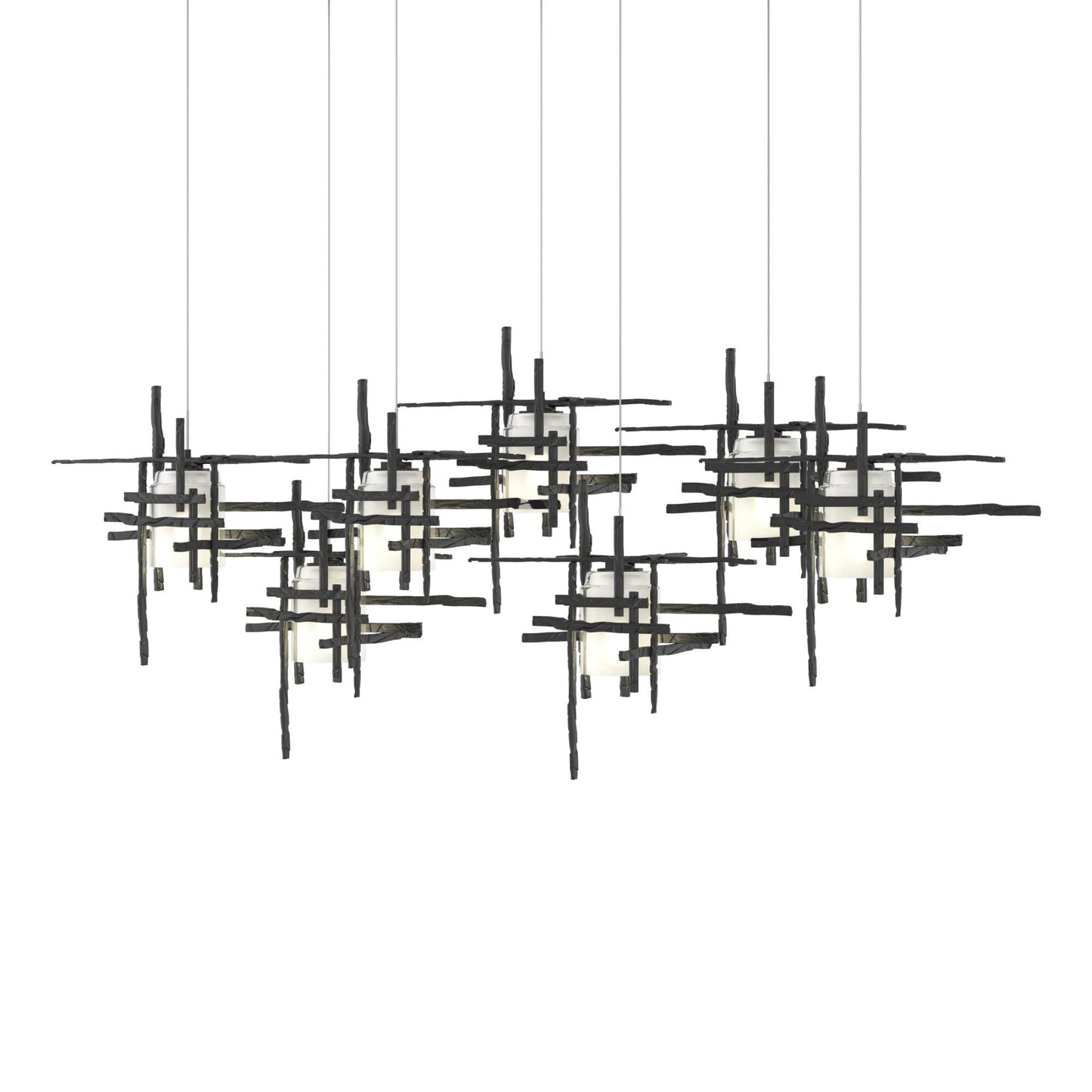 Hubbardton Forge Tura 53 Inch 7 Light Led Linear Suspension Light Cp737755