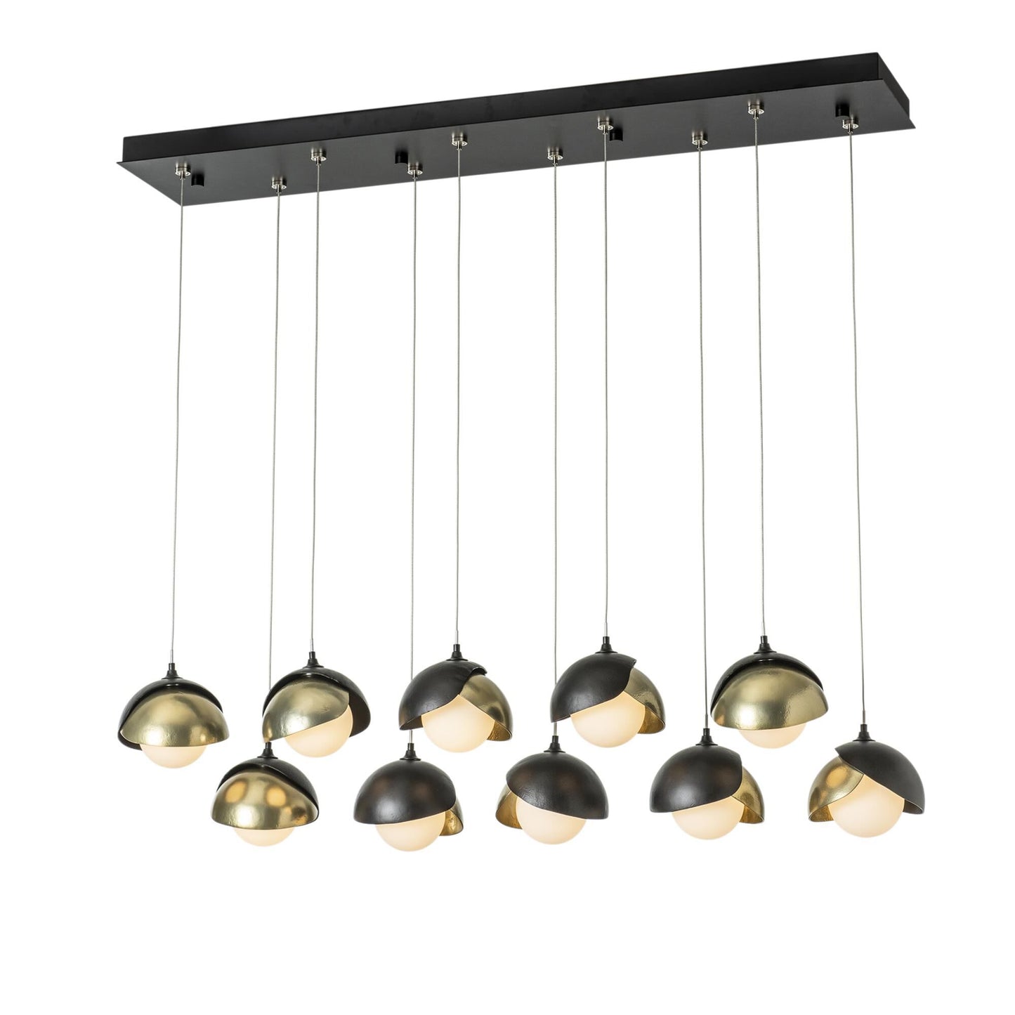 Hubbardton Forge Brooklyn 44 Inch 10 Light Led Linear Suspension Light Cp737770