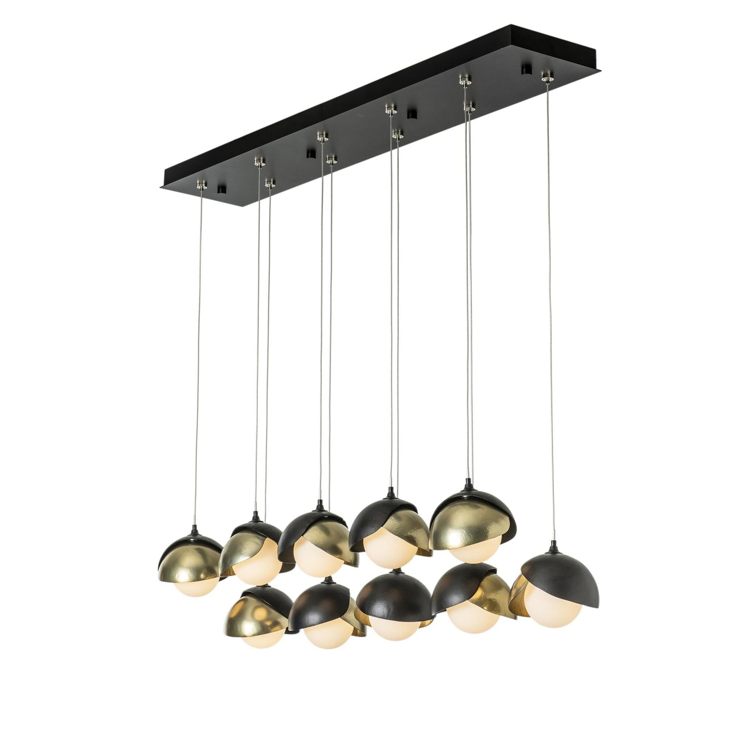 Hubbardton Forge Brooklyn 44 Inch 10 Light Led Linear Suspension Light Cp737770