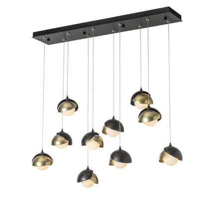 Hubbardton Forge Brooklyn 44 Inch 10 Light Led Linear Suspension Light Cp737770