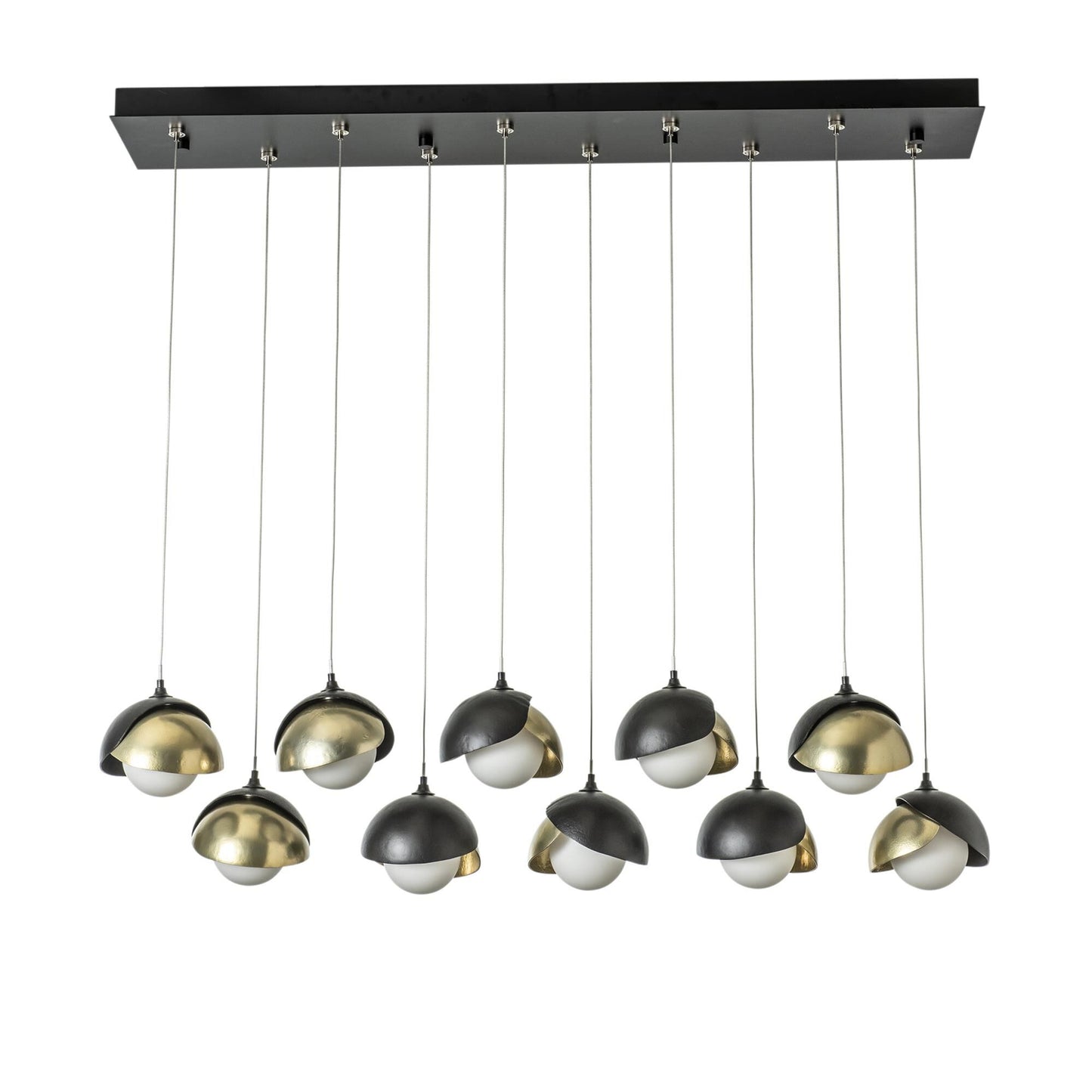 Hubbardton Forge Brooklyn 44 Inch 10 Light Led Linear Suspension Light Cp737770