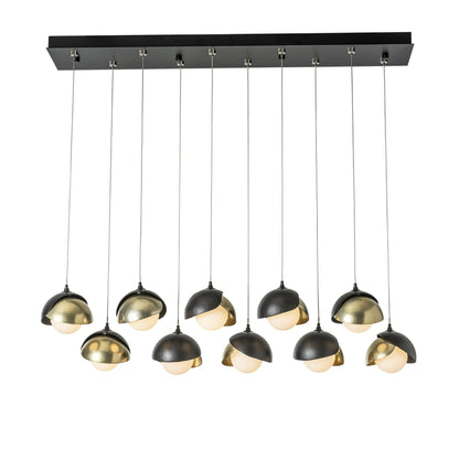 Hubbardton Forge Brooklyn 44 Inch 10 Light Led Linear Suspension Light Cp737770