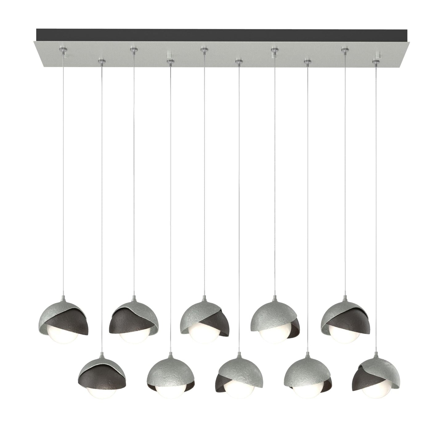 Hubbardton Forge Brooklyn 44 Inch 10 Light Led Linear Suspension Light Cp737770