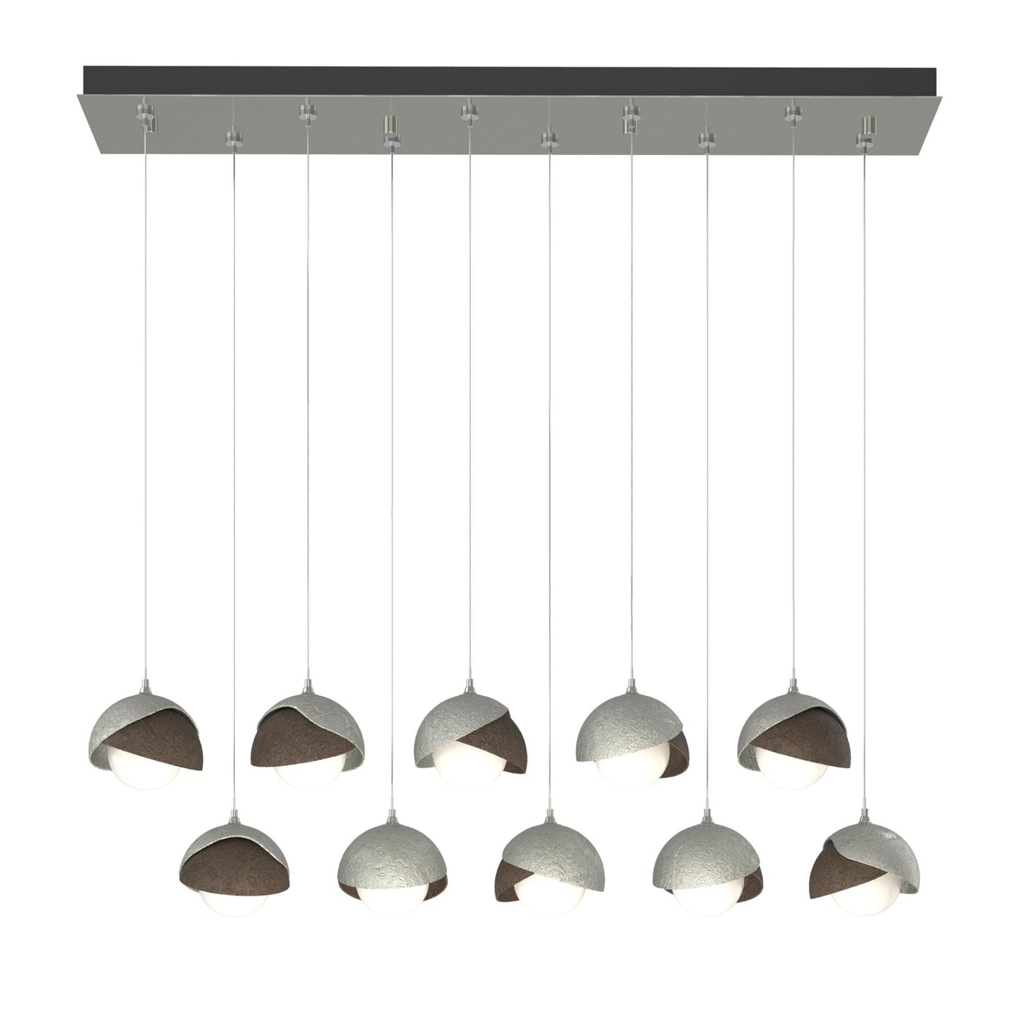 Hubbardton Forge Brooklyn 44 Inch 10 Light Led Linear Suspension Light Cp737770