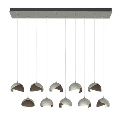 Hubbardton Forge Brooklyn 44 Inch 10 Light Led Linear Suspension Light Cp737770