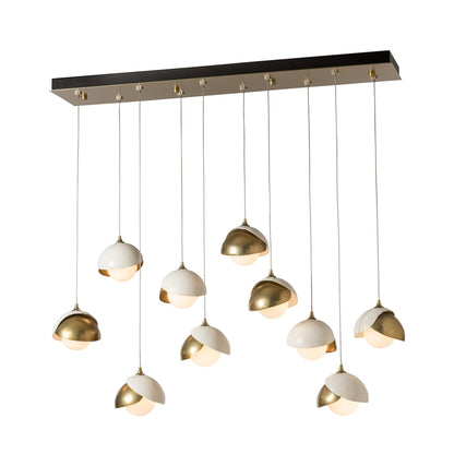 Hubbardton Forge Brooklyn 44 Inch 10 Light Led Linear Suspension Light Cp737770