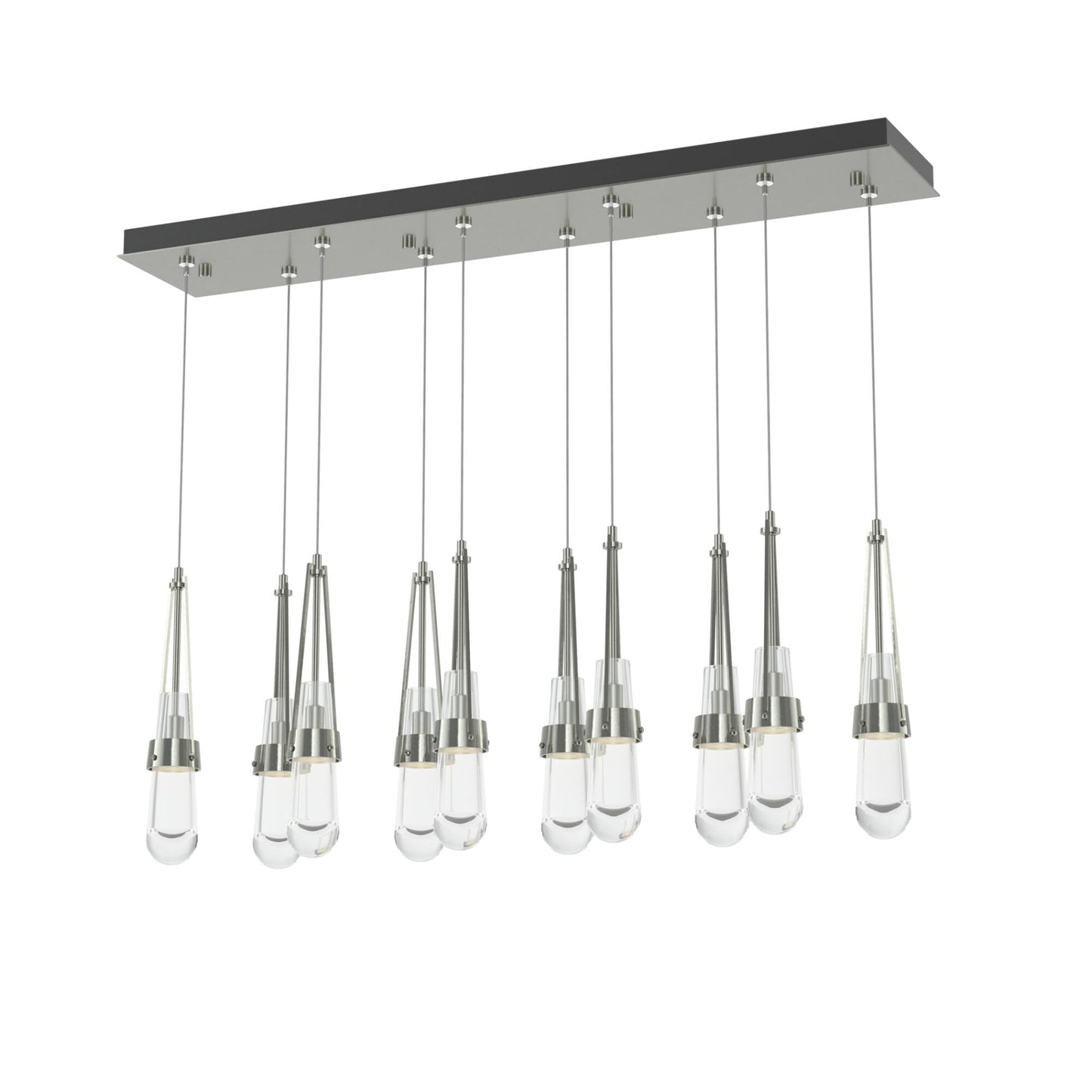 Hubbardton Forge Link 44 Inch 10 Light Led Linear Suspension Light Cp737771