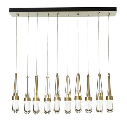 Hubbardton Forge Link 44 Inch 10 Light Led Linear Suspension Light Cp737771