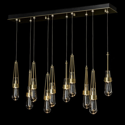 Hubbardton Forge Link 44 Inch 10 Light Led Linear Suspension Light Cp737771