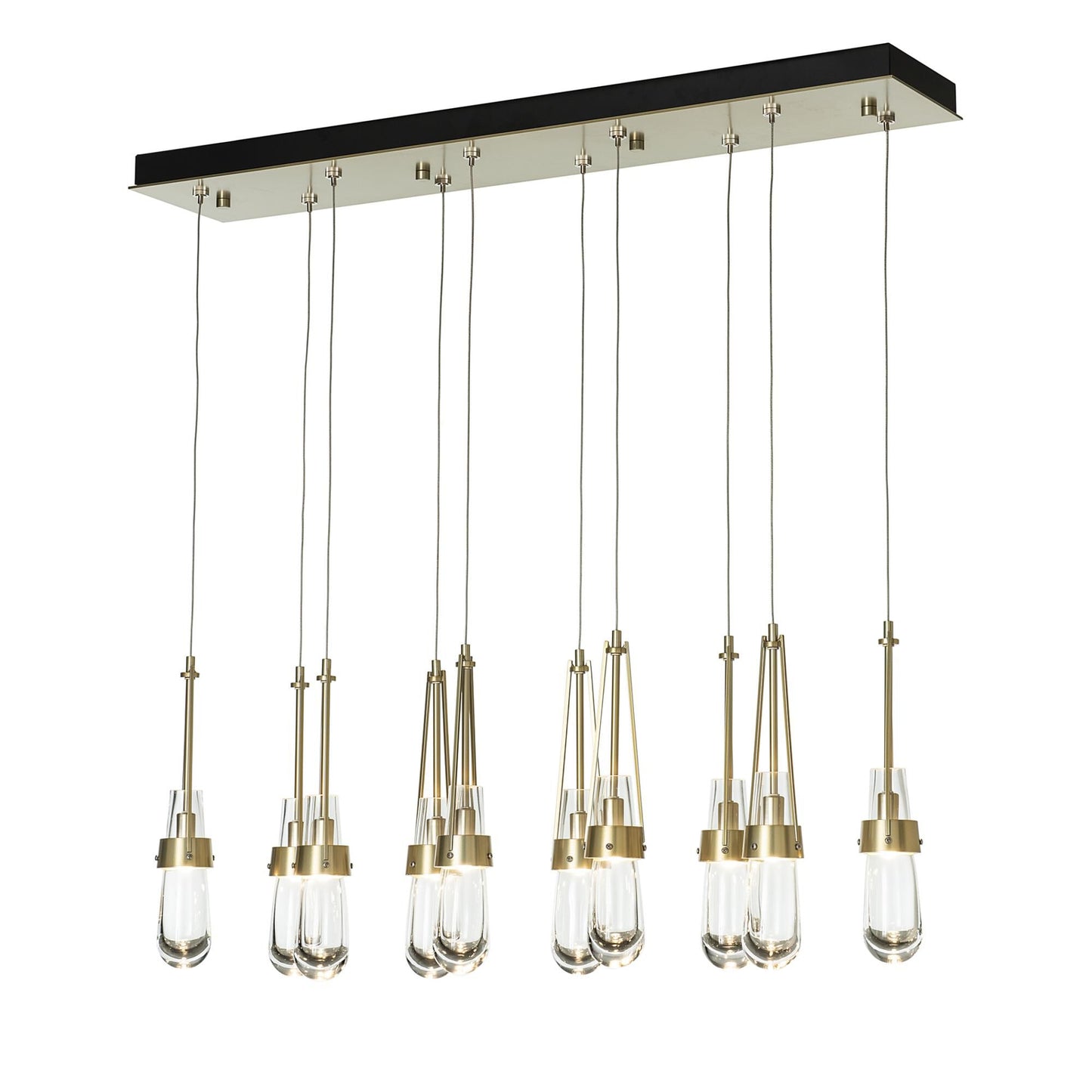 Hubbardton Forge Link 44 Inch 10 Light Led Linear Suspension Light Cp737771