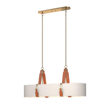 Hubbardton Forge Saratoga 46 Inch 4 Light Linear Suspension Light Cp737786