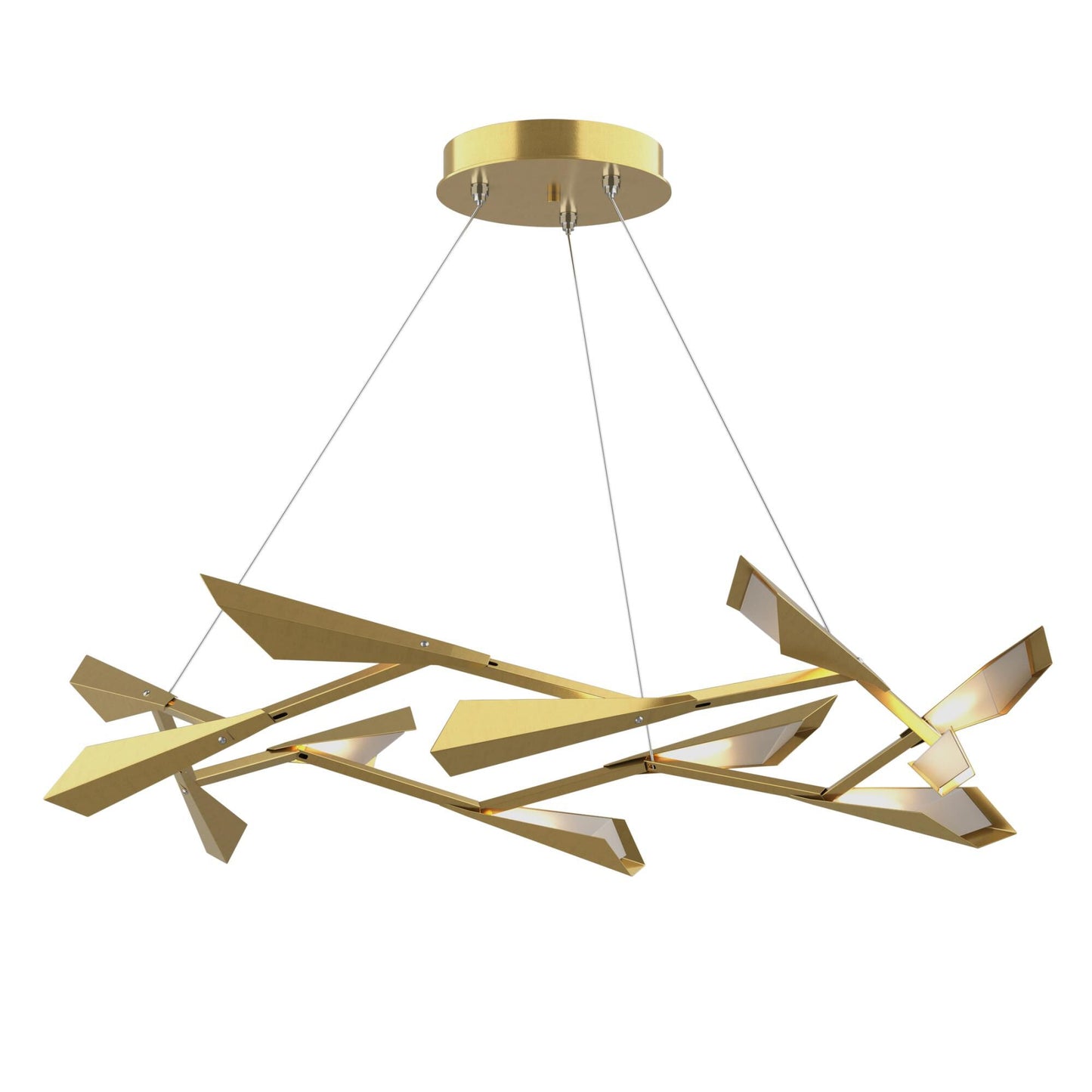 Hubbardton Forge Quill 45 Inch Led Large Pendant Cp17747