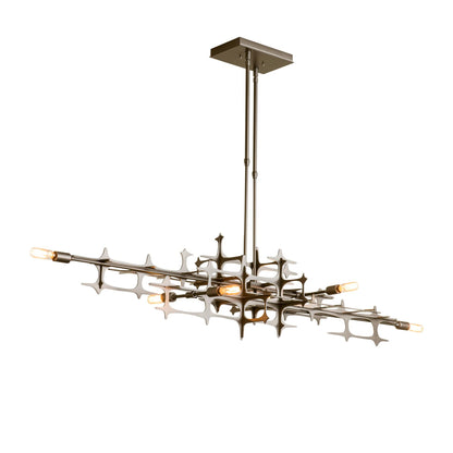 Hubbardton Forge Grid 53 Inch 6 Light Linear Suspension Light Cp268867