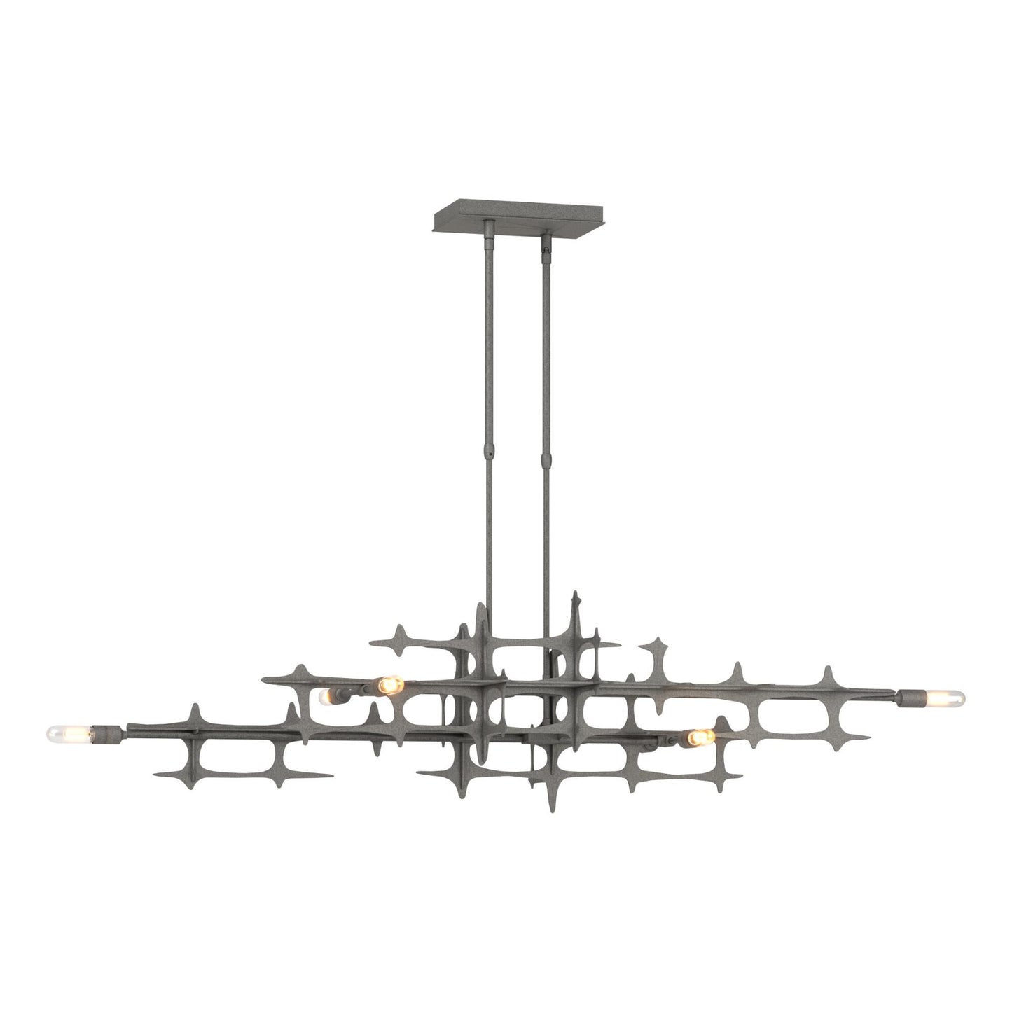 Hubbardton Forge Grid 53 Inch 6 Light Linear Suspension Light Cp268867