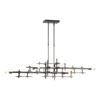 Hubbardton Forge Grid 53 Inch 6 Light Linear Suspension Light Cp268867