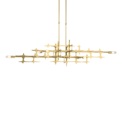 Hubbardton Forge Grid 53 Inch 6 Light Linear Suspension Light Cp268867