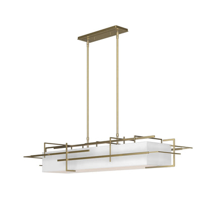 Hubbardton Forge Etch 54 Inch 4 Light Linear Suspension Light Cp420251