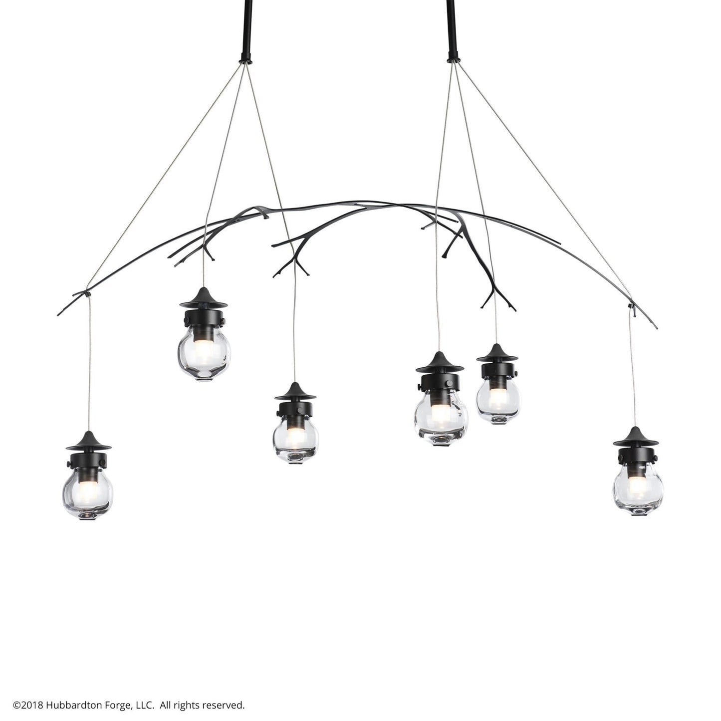 Hubbardton Forge Kiwi 36 Inch 6 Light Linear Suspension Light Cp18042