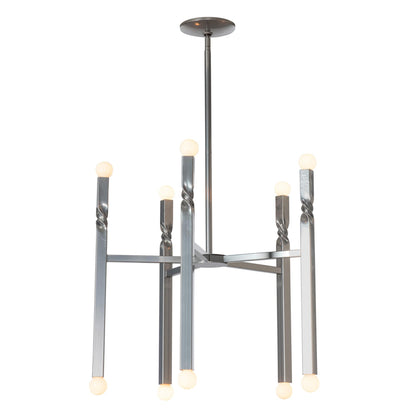 Hubbardton Forge Helix 25 Inch 10 Light Chandelier Cp773912