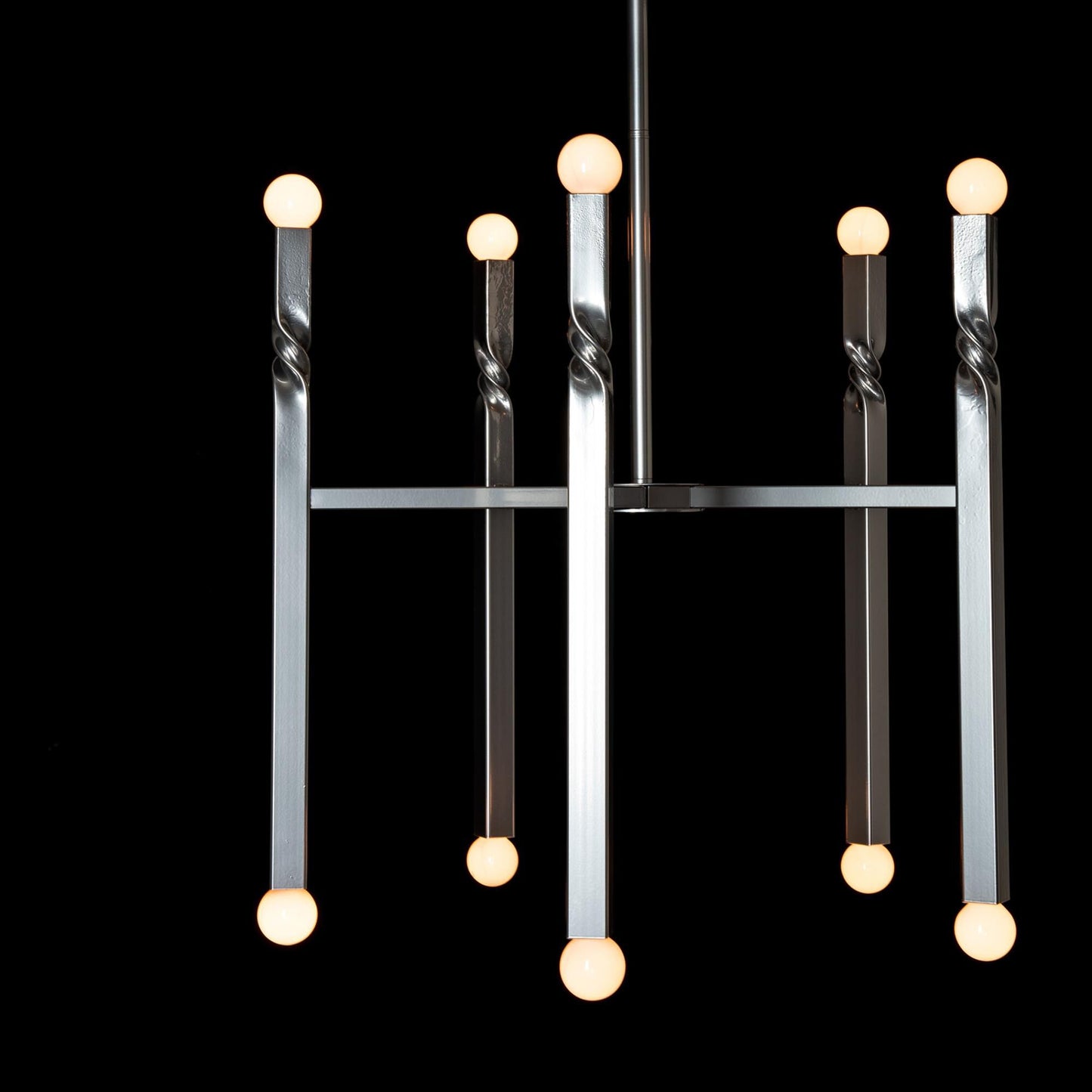 Hubbardton Forge Helix 25 Inch 10 Light Chandelier Cp773912