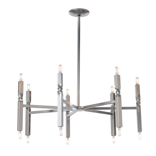 Hubbardton Forge Helix 37 Inch 14 Light Chandelier Cp773911