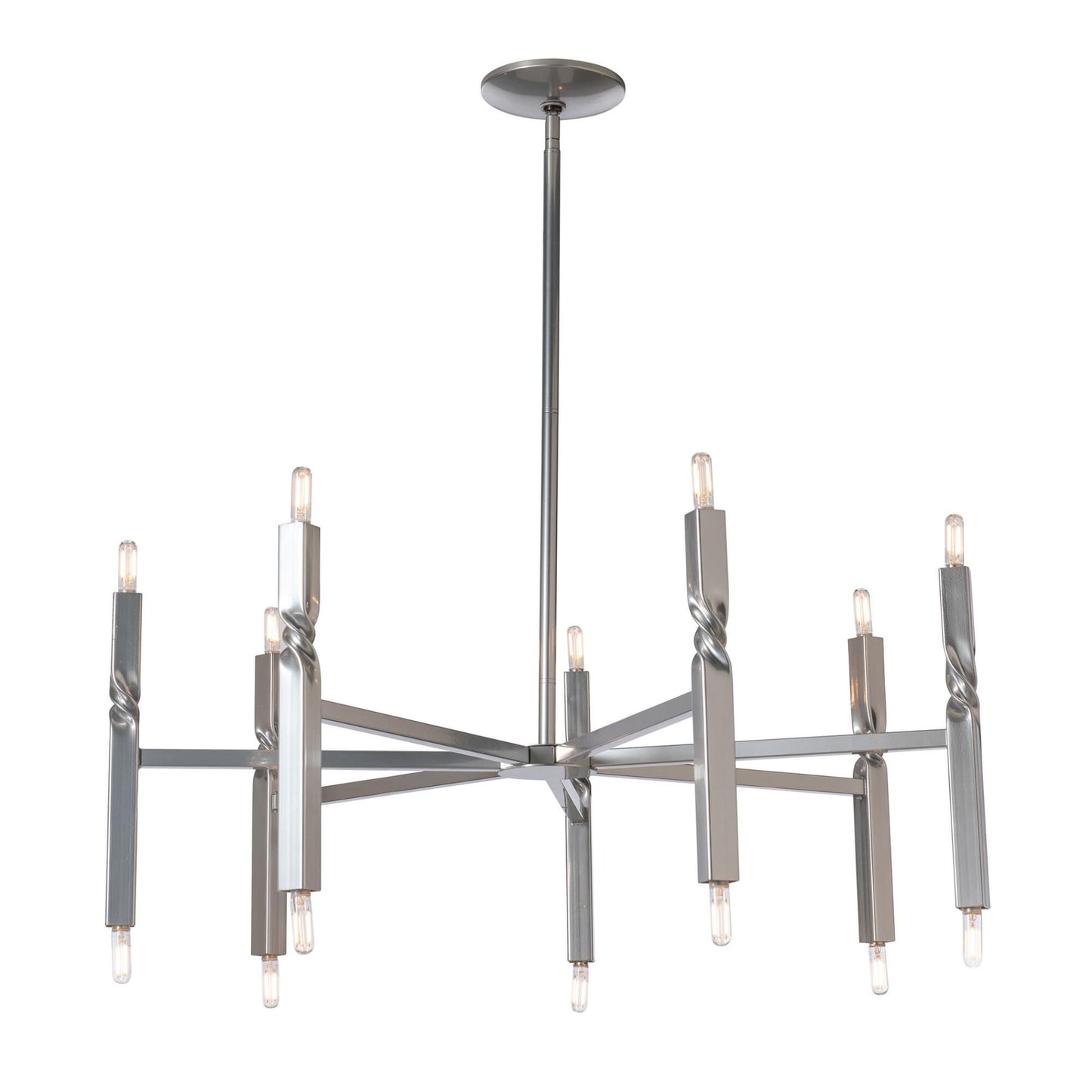 Hubbardton Forge Helix 37 Inch 14 Light Chandelier Cp773911