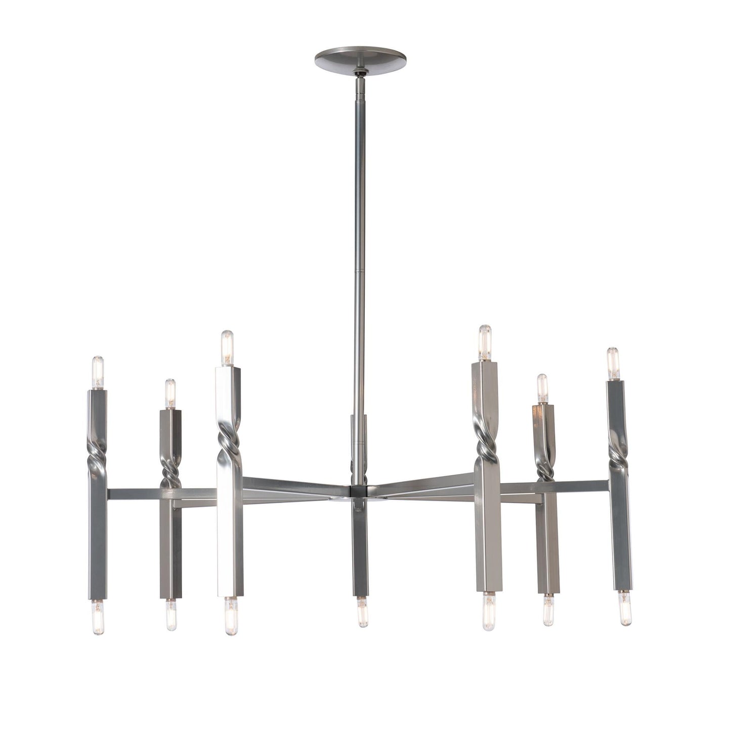 Hubbardton Forge Helix 37 Inch 14 Light Chandelier Cp773911