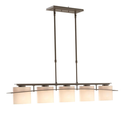 Hubbardton Forge Arc Ellipse 41 Inch 5 Light Linear Suspension Light Cp18270