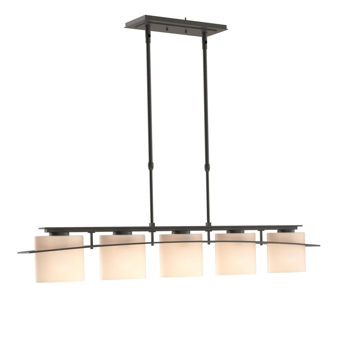 Hubbardton Forge Arc Ellipse 41 Inch 5 Light Linear Suspension Light Cp18270