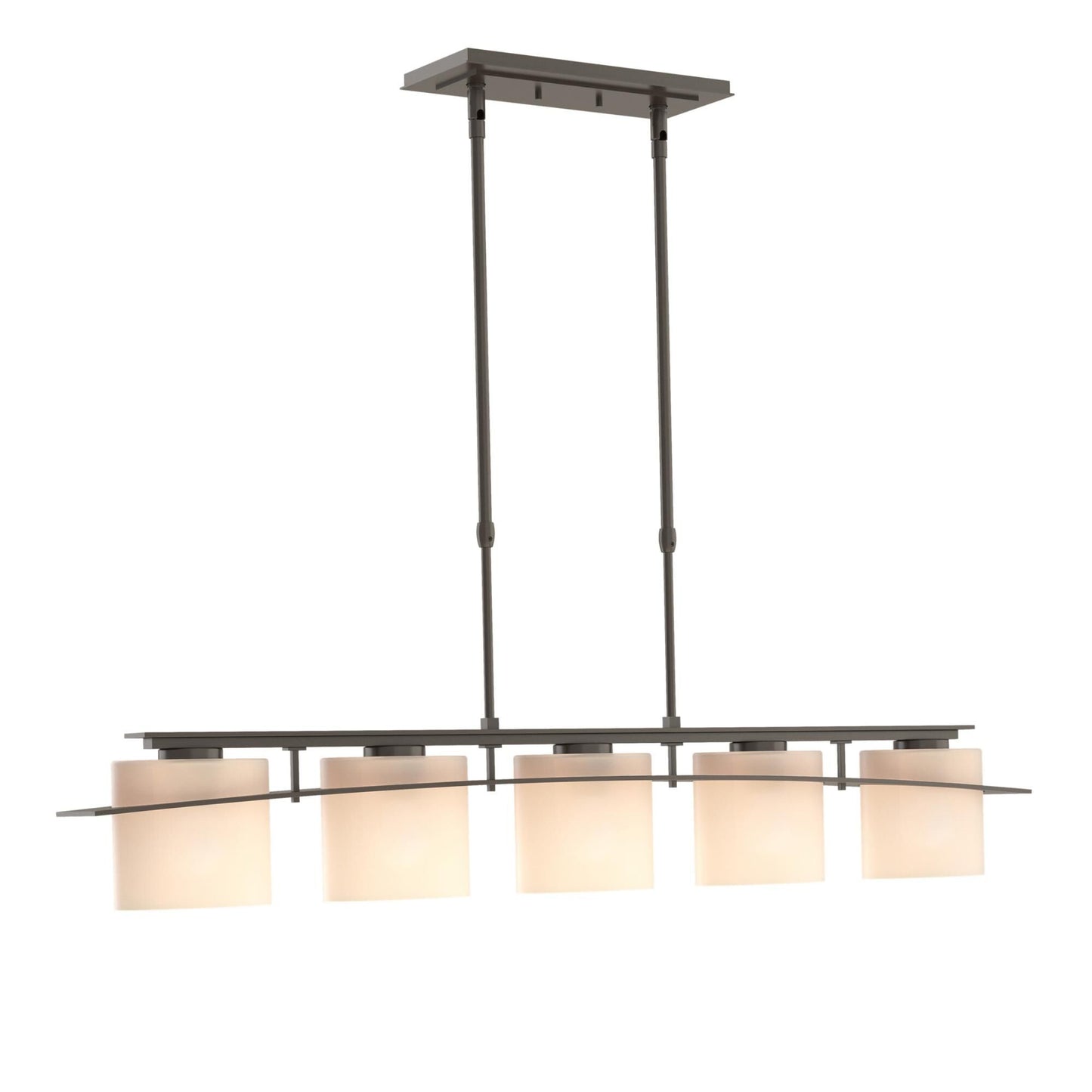 Hubbardton Forge Arc Ellipse 41 Inch 5 Light Linear Suspension Light Cp18270