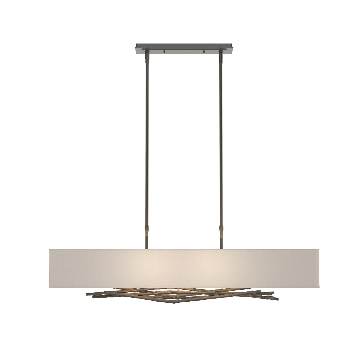 Hubbardton Forge Brindille 42 Inch 4 Light Linear Suspension Light Cp18326