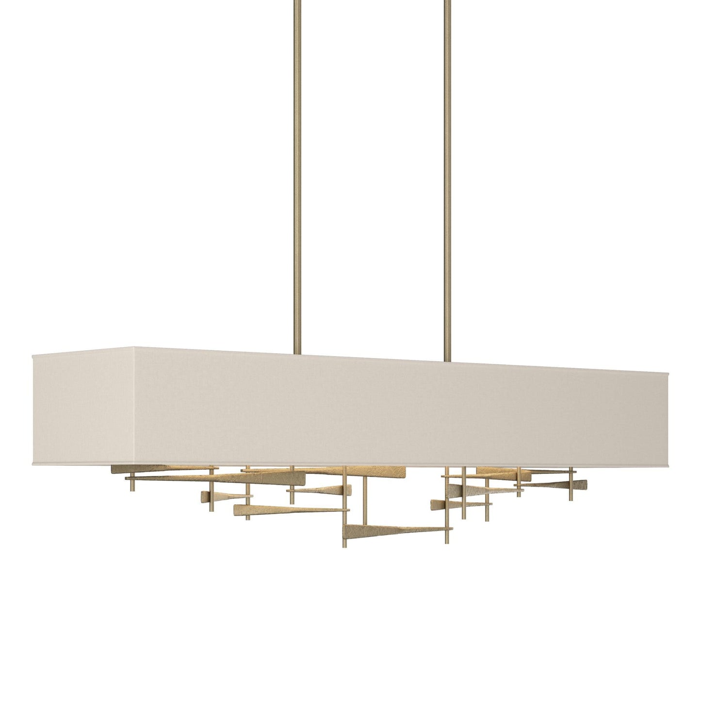 Hubbardton Forge Cavaletti 42 Inch 4 Light Linear Suspension Light Cp18333