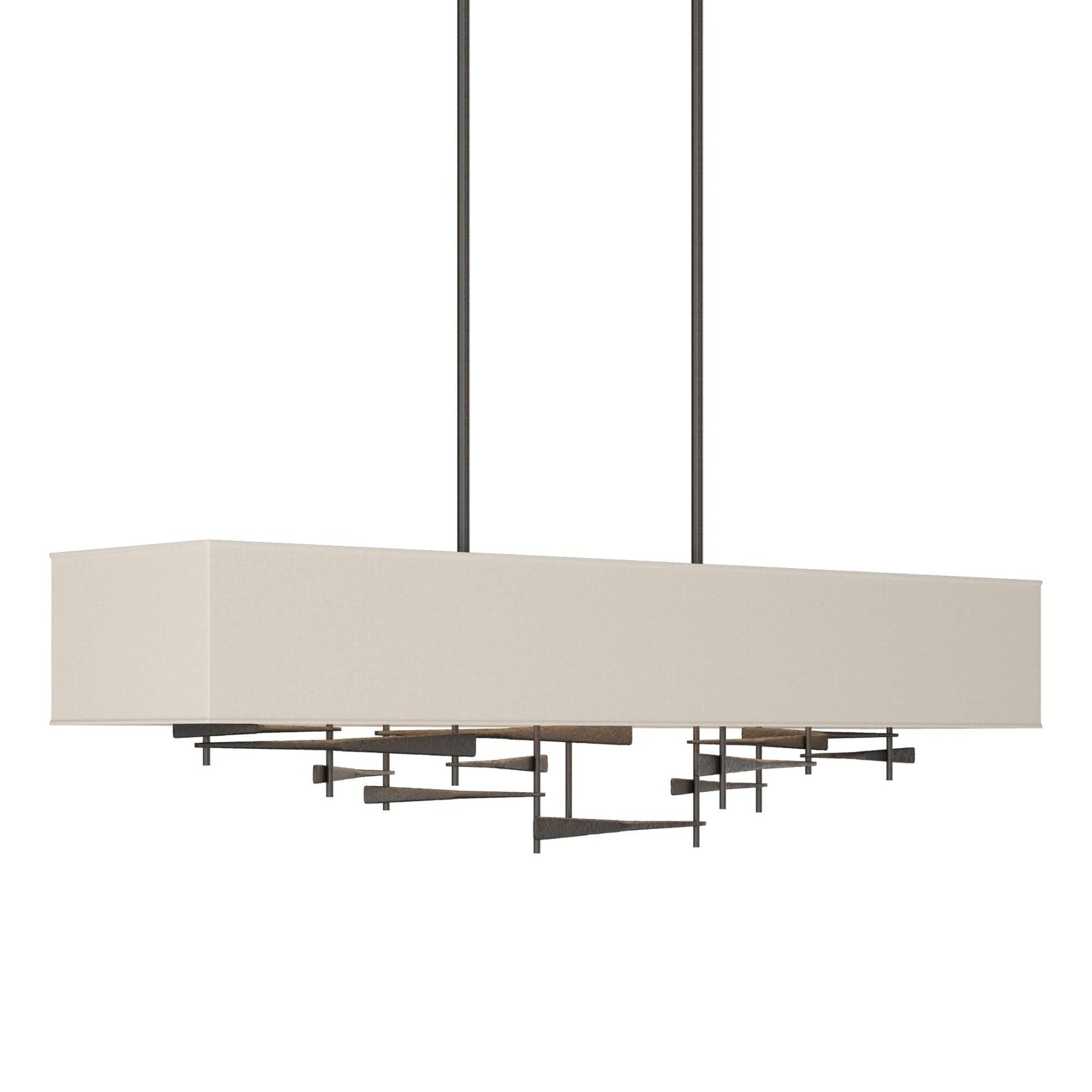 Hubbardton Forge Cavaletti 42 Inch 4 Light Linear Suspension Light Cp18333