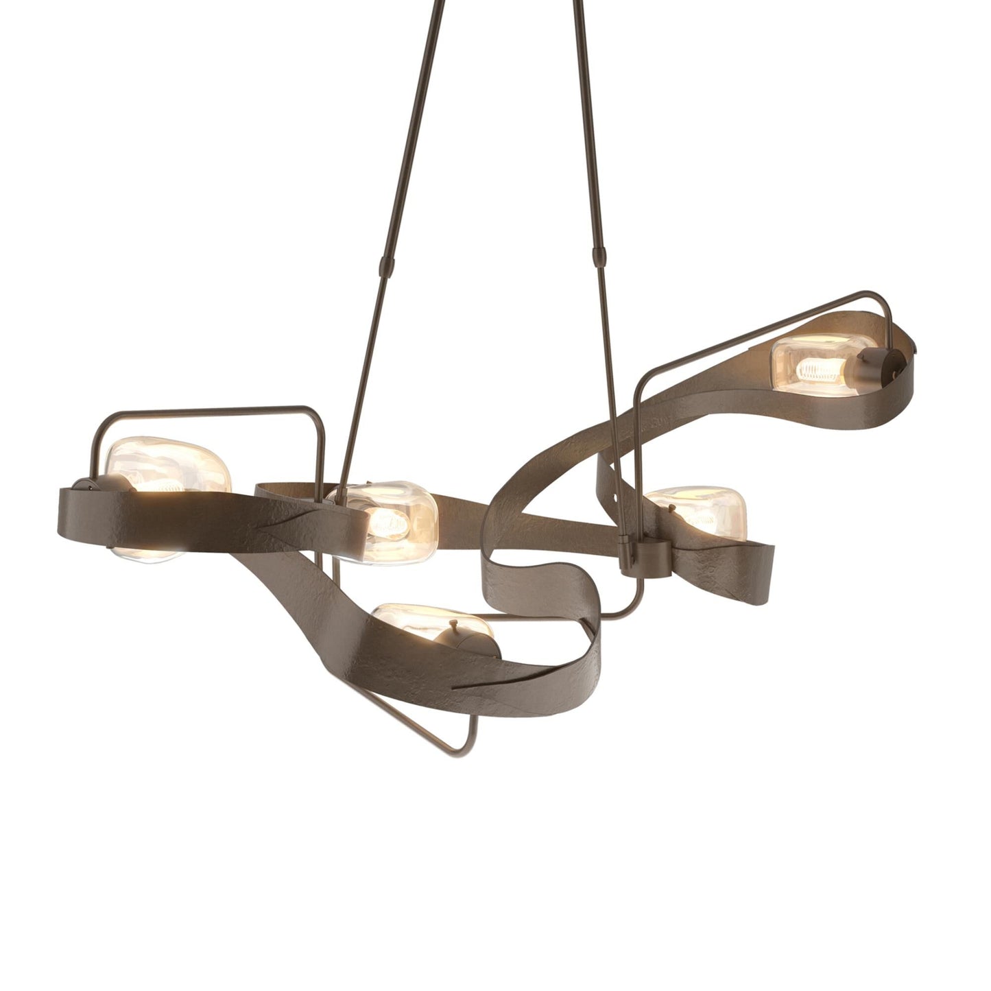 Hubbardton Forge Graffiti 50 Inch 5 Light Linear Suspension Light Cp18373