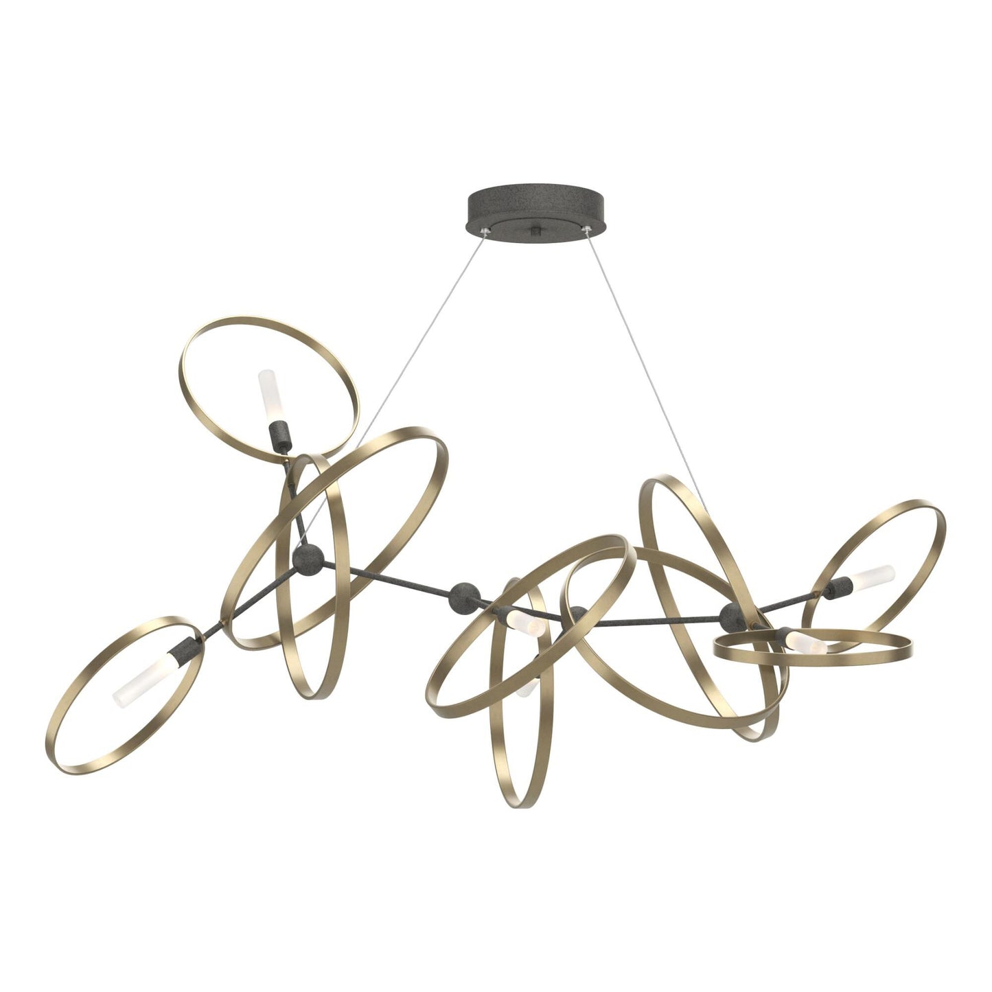 Hubbardton Forge Celesse 59 Inch 6 Light Linear Suspension Light Cp18772