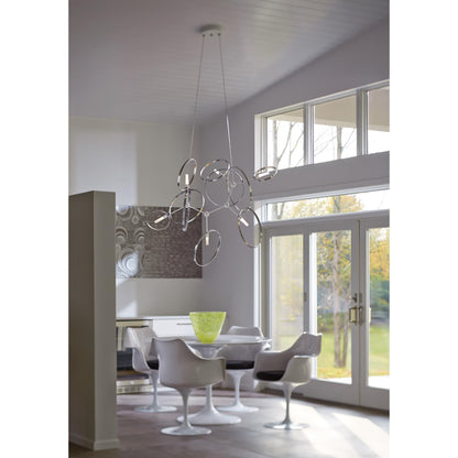 Hubbardton Forge Celesse 59 Inch 6 Light Linear Suspension Light Cp18772