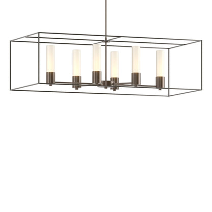 Hubbardton Forge Portico 42 Inch 6 Light Linear Suspension Light Cp18776