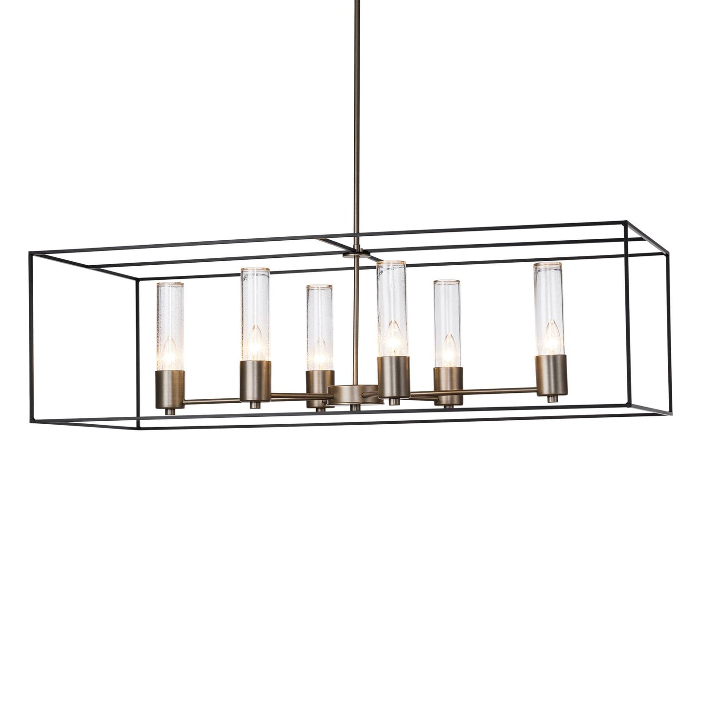 Hubbardton Forge Portico 42 Inch 6 Light Linear Suspension Light Cp18776