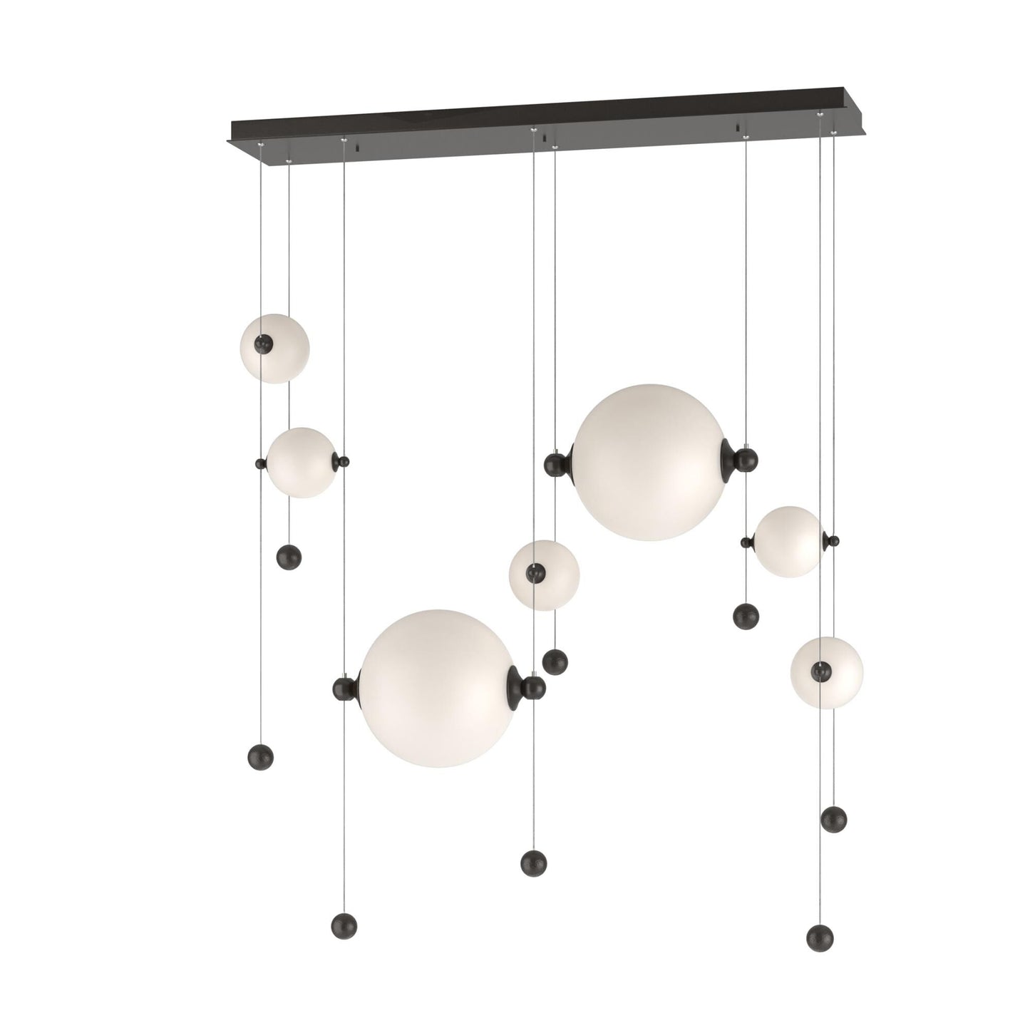 Hubbardton Forge Abacus 49 Inch 5 Light Led Linear Suspension Light Cp530059