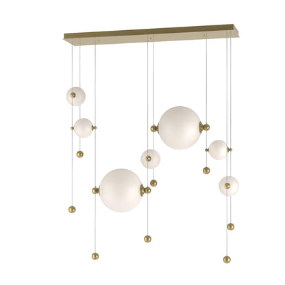 Hubbardton Forge Abacus 49 Inch 5 Light Led Linear Suspension Light Cp530059