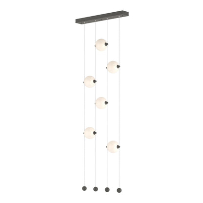 Hubbardton Forge Abacus 22 Inch 6 Light Led Linear Suspension Light Cp420791