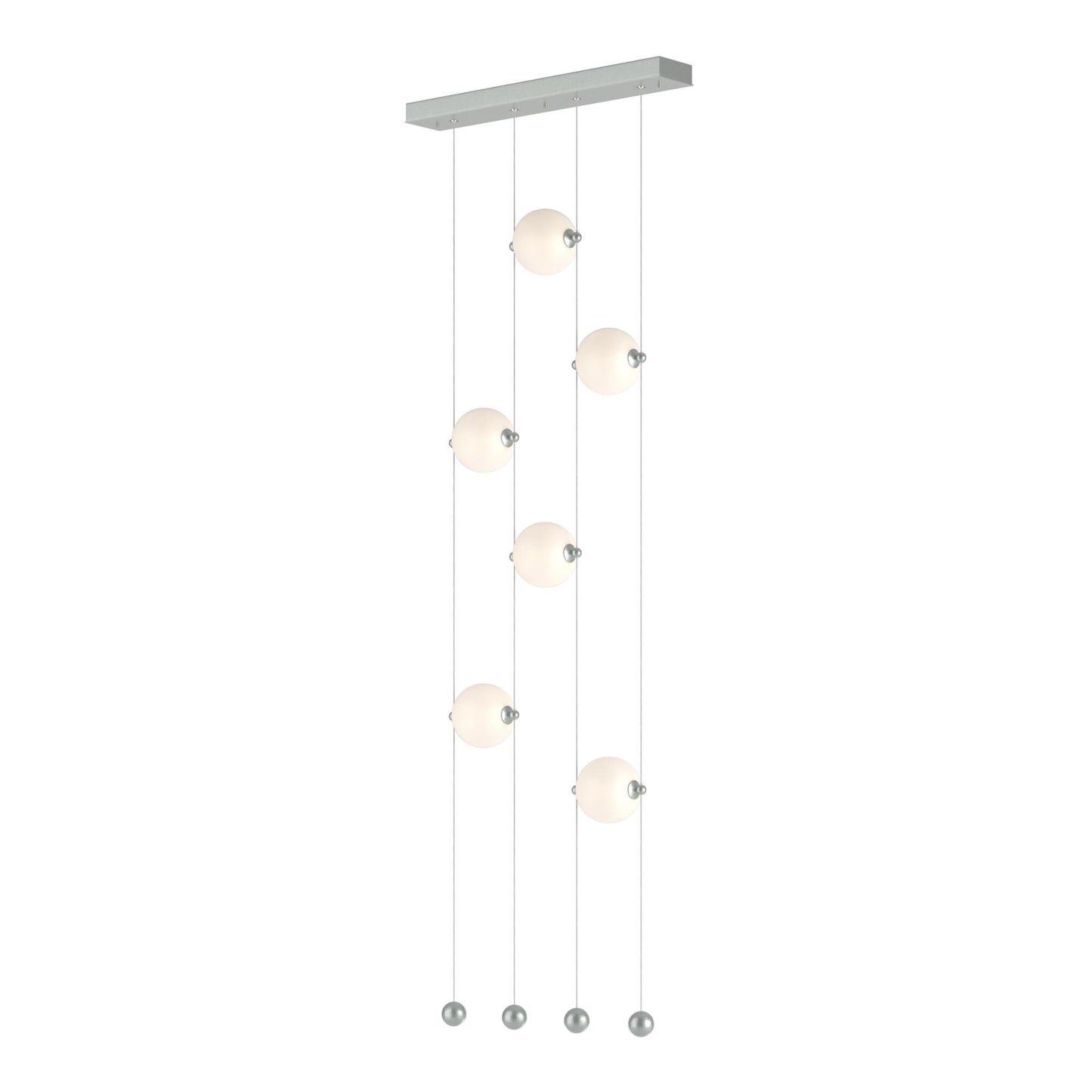 Hubbardton Forge Abacus 22 Inch 6 Light Led Linear Suspension Light Cp420791