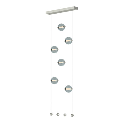 Hubbardton Forge Abacus 22 Inch 6 Light Led Linear Suspension Light Cp420791