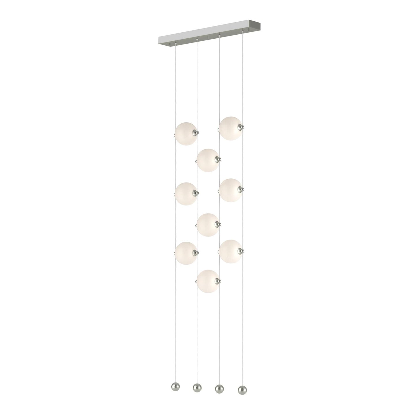 Hubbardton Forge Abacus 22 Inch 9 Light Led Linear Suspension Light Cp420809