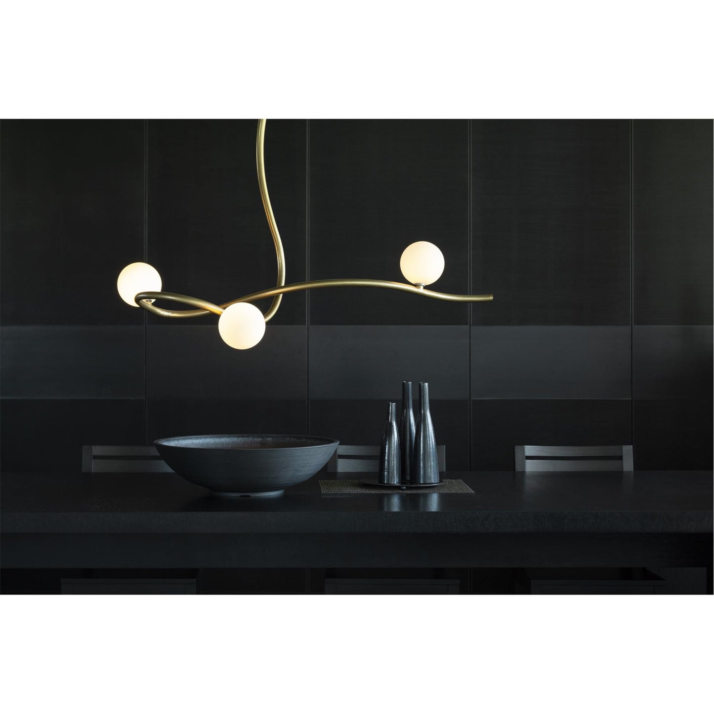 Hubbardton Forge Slide 45 Inch 3 Light Linear Suspension Light Cp420818