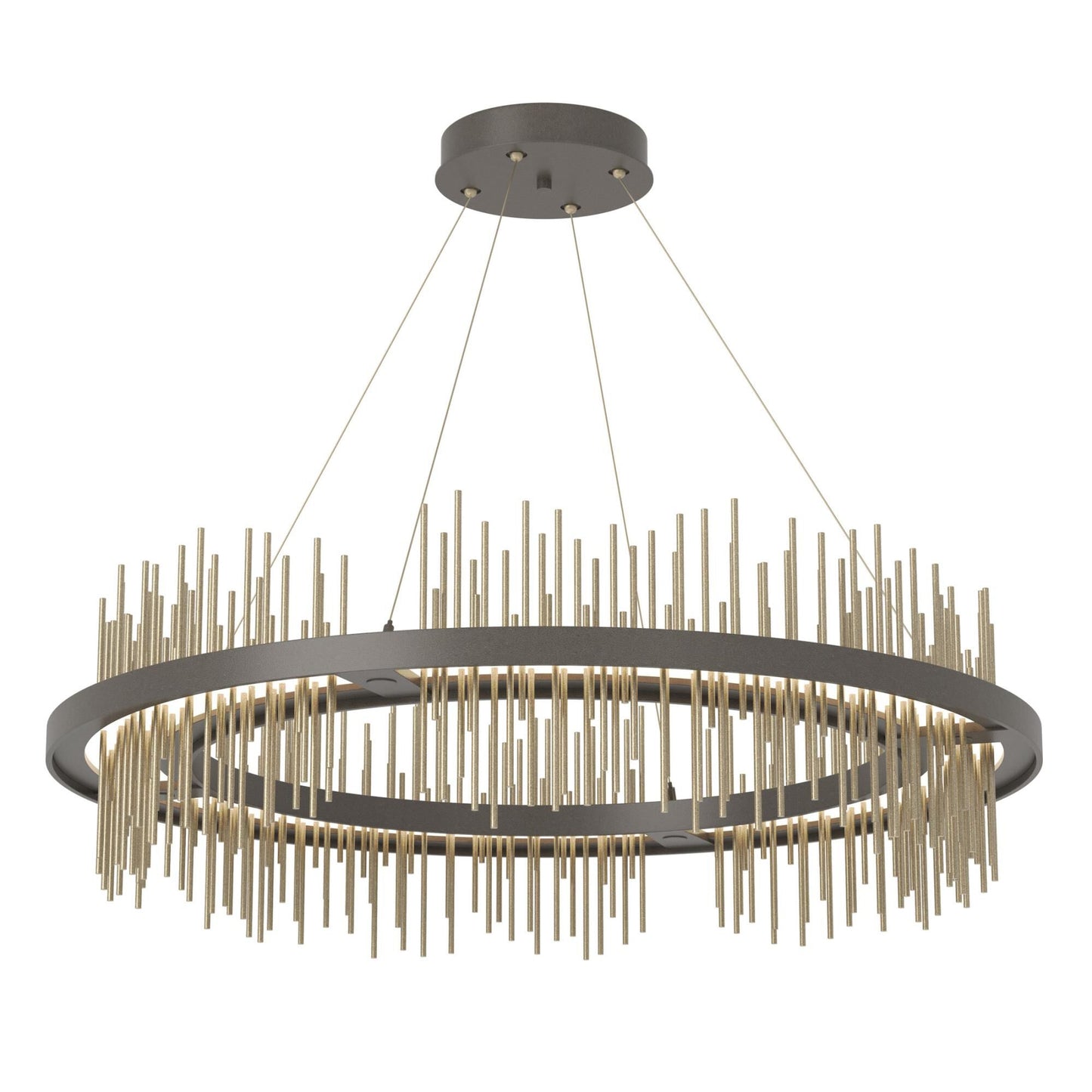 Hubbardton Forge Gossamer 38 Inch Led Chandelier Cp421412