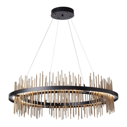 Hubbardton Forge Gossamer 38 Inch Led Chandelier Cp421412